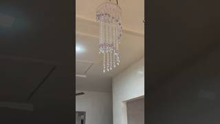 Diy chandelier 💎diy viral trendingshorts chandelier beads doityourself like subscribe [upl. by Princess]