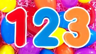 123 Learning Eggs  Learn Numbers amp Counting Compilation Teach Toddlers Colors ESL Learning Videos [upl. by Penman646]