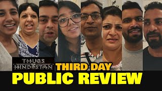 Thugs Of Hindostan THIRD DAY Public Review  Amitabh Bachchan Aamir Khan Katrina Kaif  TOH [upl. by Bartholemy]