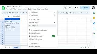 Google Sheets Split Text into Columns [upl. by Lamak12]