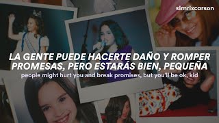 Demi Lovato  Youll Be OK Kid From the Original Documentary quotChild Starquot  Español amp Lyrics [upl. by Jona]