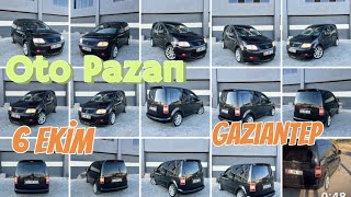 OTO PAZARI FİYATLARI 6 EKİM MEGANE2  DOĞAN  ŞAHİN  COROLLA  CLİO  CONNECT  PASSAT B6  CADDY [upl. by Ruscher993]