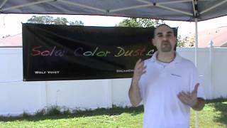 SolarColorDustcom  How you can use our Color Changing Paint Pigments [upl. by Rube411]