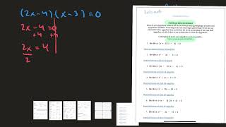 Mängdträning andragradsekvationer uppgift 3 [upl. by Fiedling]