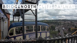 Bridgnorth Cliff Railway Top Station Walk And Surrounding Alleyways  Castle Hill August 2024 [upl. by Sivatnod]