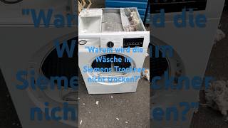 Siemens Trockner Trocknet nicht mehr richtig [upl. by Elletsyrc566]