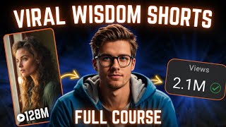 How I Made Viral AI Wisdom Shorts Business  FULL COURSE 900Day [upl. by Durnan]