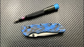 How to disassemble and maintain the Hogue Deka Gen 2 Pocketknife [upl. by Adnaram692]