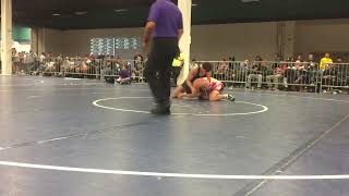 Part 23 2017 Super 32 Challenge Wrestling Tournament Round 1  Justin Grant FL [upl. by Aara]