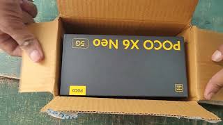 Poco X6 neo 5g unboxing  12gb256gb at 14999  108 mp camera  33 w charger [upl. by Oibirot660]