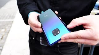 Huawei Mate 20 Pro e Mate 20 Primeiras impressões [upl. by Campman]