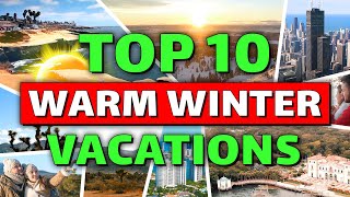 Top 10 Best Warm Winter Vacations USA☀️ [upl. by Melamie]