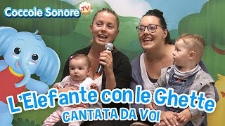 Lelefante con le ghette  Cantata dalle famiglie italiane  Canzoni per bambini di Coccole Sonore [upl. by Laehcar]