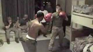 Corpsman and Marine boxing [upl. by Rosenwald]