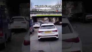 FASTEST RS3 LAUNCH CONTROL rs rs3 audi uk sportscar performance dynamic [upl. by Eberto565]