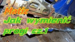 Jak wymienić progi cz12 [upl. by Ilsel]