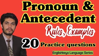 Pronoun and Antecedent with Example UrduHindi [upl. by Beckerman921]