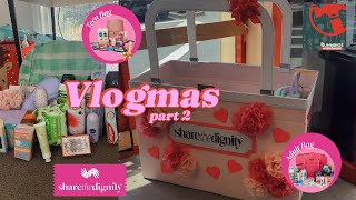 Vlogmas Part 2  Share the Dignity [upl. by Eilasor]