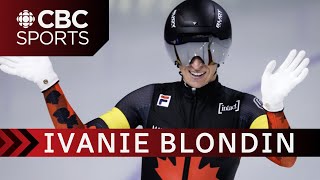 Ivanie Blondin reflects on capturing 3 national titles in as many days  CBCSports [upl. by Ynoble]