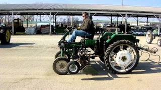 MULTI VEGITABLE CULTIVATOR TRACTOR WITH CENTER MOUNT ROTOVATOR AND LOMBARDINI 914 ENGINE [upl. by Yendirb994]