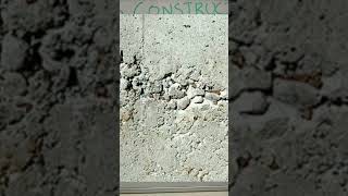 Honeycombing in concrete construction [upl. by Adnilrev415]