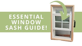 Window Sash Basics Key Components Functions and When to Replace [upl. by Maxa]