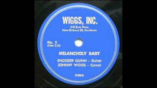 Snoozer Quinn  Melancholy Baby  1948 [upl. by Ylrahc]