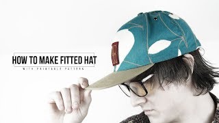 How to Make Fitted Hat [upl. by Ajit73]