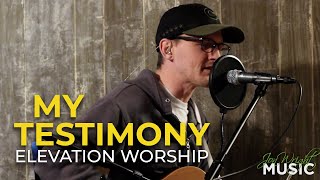 My Testimony  Elevation Worship Jon Wright Acoustic Cover [upl. by Etsyrk]