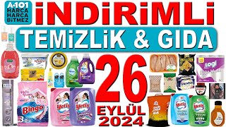 A101 İNDİRİMLİ ALDIN ALDIN KATALOĞU  A101DE BU HAFTA TEMİZLİK GIDA  A101 26 EYLÜL 2024 İNDİRİMLERİ [upl. by Leodora]