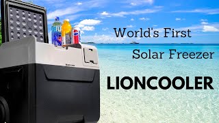 World’s 1st Portable Solar Freezer LiONCooler [upl. by Nayk]