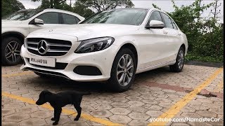 MercedesBenz CClass C220d W205 2017  Reallife review [upl. by Aryl]