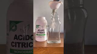 Prepare un anticalcare naturale con l’acido citrico🌳 acidocitrico pulire pulirebagno pulizia [upl. by Edals]