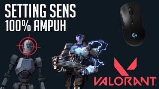 VALORANT Indonesia  Tutorial Setting SENSITIVITY [upl. by Ardnuaet]