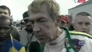 indycar021c cart dr olvey statement about zanardi lausitzring 2001 [upl. by Alaehs]