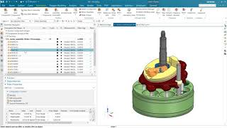 NX Assembly Mass Properties Reference Set Usage Settings and Overrides NX 1953 [upl. by Emmalynn]