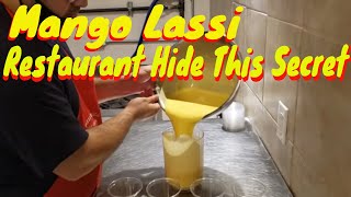 Mango Lassi recipe  Mango Yogurt smoothie  Summer Drink Mango lassi recipe with canned mango pulp [upl. by Dwane]