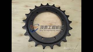 Heavy Dozer Sprocket D7g Sprocket Wheel Segment Drive Rollers [upl. by Anonyw]