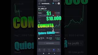 Comenta quotQUIERO GANARquot y te enseño como bitcoin criptomonedas invertir mentalidadmillonaria bnb [upl. by Trembly]