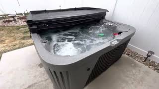 Aquarest Daydream 4500 Spa Hot Tub Running [upl. by Grady]