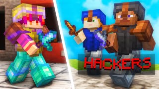 10 Minutes of Beating Cheaters in Hypixel Bedwars [upl. by Nereen875]