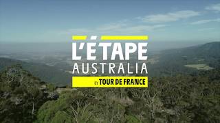 The Ride Route  LÉtape Australia by Tour de France [upl. by Attekahs]