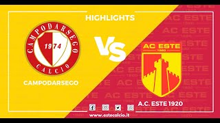 HIGHLIGHTS CAMPODARSEGO  ESTE [upl. by Anilasor]