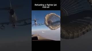 How to refuel a fighter jet midair shorts knowledge [upl. by Enriqueta]