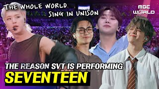 ENGJPN How SVT feels performing in front of 72000 fans in a stadium SEVENTEEN [upl. by Nawk]