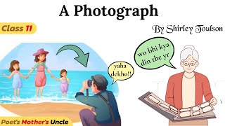 a photograph class 11 in hindi animation  a photograph poem class 11 explanation [upl. by Enelrahs]