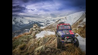 Trail TRX4 crawling Jeep Wrangler Hard Body Holmes 55T OisansIsère France [upl. by Kennard]