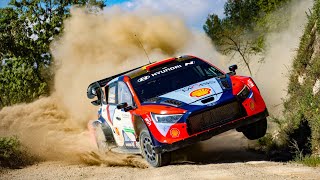 The Best of WRC Rally 2024  Compilation Performance Hyundai Toyota Ford Puma Gravel amp Tarmac [upl. by Oguh175]