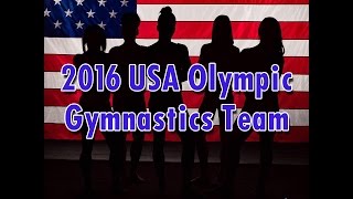 Meet the 2016 US Olympic Womens Gymnastics Team [upl. by Trauts]