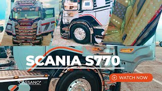 4K Scania S770 Cavalli V8 Power  Interni  quotCassanoquot [upl. by Healey273]